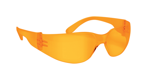 Walker's GWPWRSGLAM Sport Glasses Clearview Adult Amber Lens Polycarbonate Amber Frame 124088