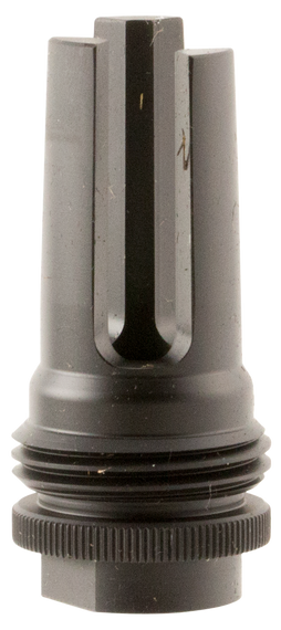 SilencerCo AC1570 ASR Flash Hider Black Steel with 1/2"-28 tpi Threads for 9mm 20178