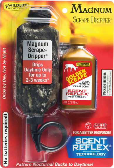 Wildlife Research 386 Magnum Scrape-Dripper Golden Combo 4 oz Dripper Deer 155984