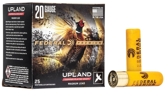Federal P2586 Premium Wing-Shok Magnum 20Gauge 3" 1 1/4oz 6Shot 25 Per Box/10 Case 116999