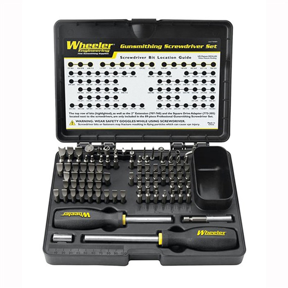 PROFESSIONAL GUNSMITH SCREWDRIVER SET 89 PIECE 100042057