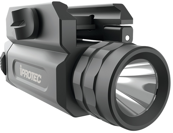 iProtec 6566 RM230 Rail-Mount Firearm Light  Black Anodized 40/230 Lumens White Cree LED 118881