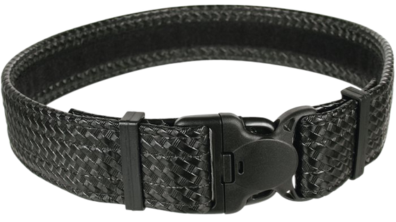 Blackhawk 44B2LGBK Ergonomic Duty Belt Black Cordura 38"-42" 2.25" Wide Buckle Closure 9083