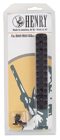 Henry HEGW910PR Picatinny Rail  Matte Black 0 MOA 156612 Henry HEGW910PR Picatinny Rail  Matte Black 0 MOA 156612