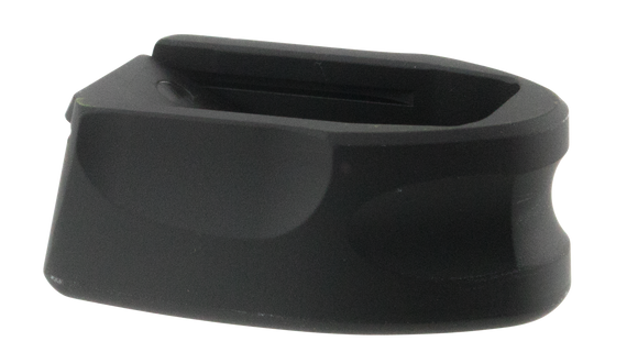 Samson 040603201 Magazine Extension  made of 6061-T6 Aluminum with Hardcoat Anodized Black Finish for 9mm Luger S&W M&P Shield, M&P Shield M2.0 7 & 8 Round Mags (Adds 1rd) 100453