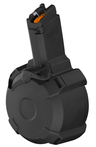 Magpul MAG1035-BLK PMAG  50rd Drum 9mm Luger Fits CZ Scorpion EVO 3 S1 Black Polymer 128226