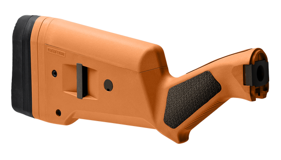 Magpul MAG460-ORG SGA Stock Fixed Orange Synthetic for Remington 870 12 GA 10328