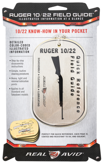 Real Avid AV1022R Field Guide Ruger 10/22 Rifle Care 138387