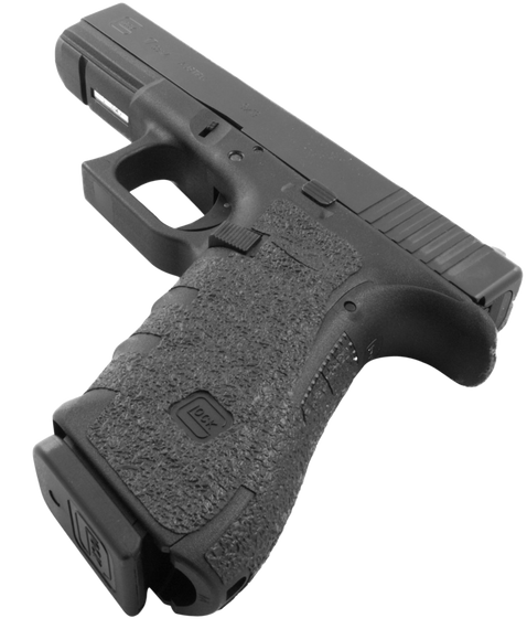 Talon Grips 113R Adhesive Grip  Compatible w/ Glock 17/22/24/31/34/35/37 Gen4 w/No Backstrap, Black Textured Rubber 27277