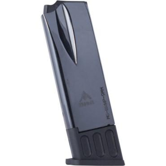 MEC-GAR Browning HP Handgun Magazine 9mm HT Blued Steel 10/rd MYMGBRHP10B