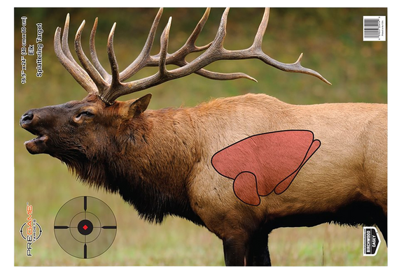 Birchwood Casey 35404 Pregame  Elk Paper Target 16.50" x 24" 3 Per Pkg 136571