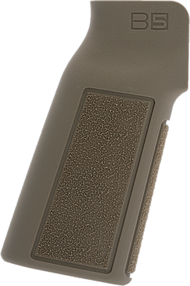 B5 Systems PGR1453 Type 22 P-Grip  FDE Aggressive Textured Polymer, Increased Vertical Grip Angle with No Backstrap, Fits AR-Platform 156441
