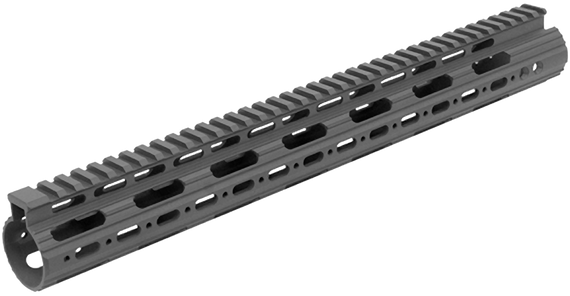 UTG Pro MTU019SS Pro Slim Rail Handguard Free-Floating 15" L Aluminum Material with Black Anodized Finish, KeyMod Slots & Picatinny Rail for AR-15 37320 UTG Pro MTU019SS Pro Slim Rail Handguard Free-Floating 15" L Aluminum Material with Black Anodized Finish, KeyMod Slots & Picatinny Rail for AR-15 37320