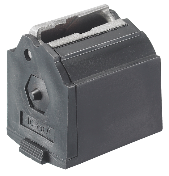 Ruger 90005 BX-1  10rd Magazine Fits Ruger 10/22/SR/American Rimfire/Charger 22 LR Black Rotary 70368