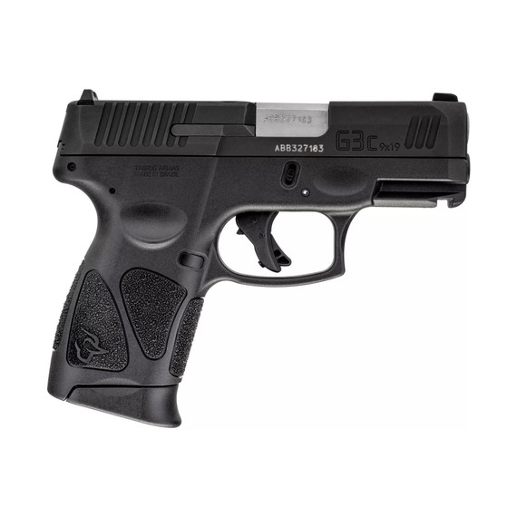 Taurus G3C Handgun 9mm Luger 12rd Magazines(2) 3.26'' Barrel Black Slide/Frame TX1G3C9312X12