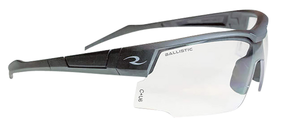 Radians SB0110CS SkyBow Shooting Glasses Clear Lens Black Frame 155967