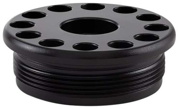 Anechoic DTA-57828 Direct Thread Adapter .578x28 Titanium Black 169877