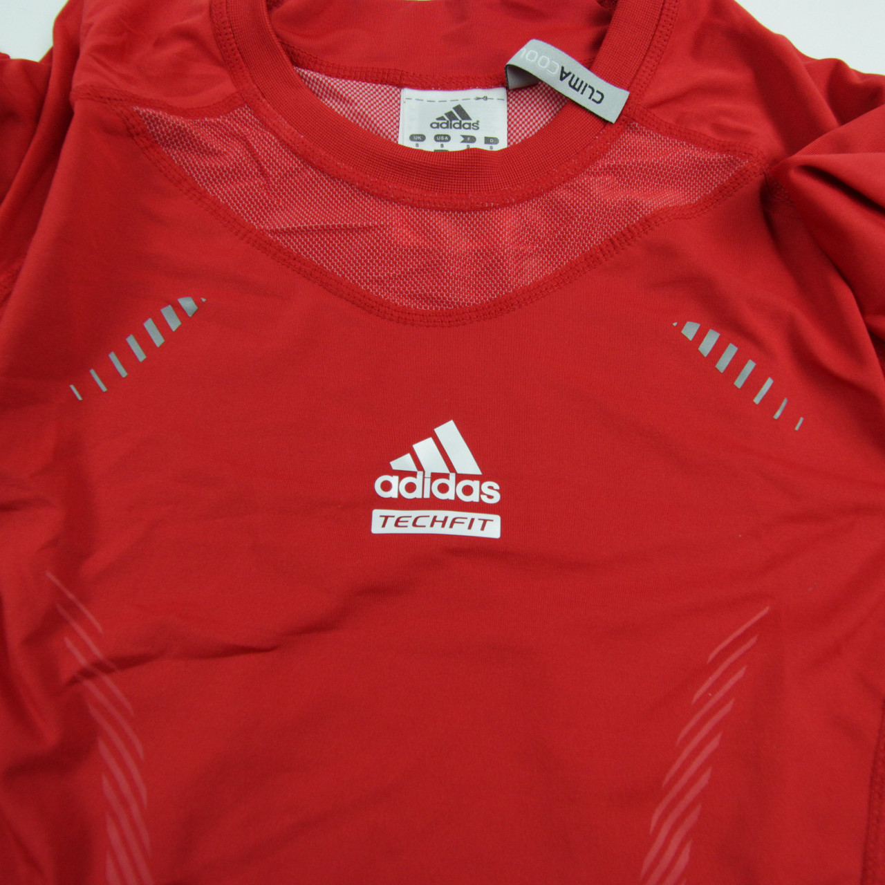 adidas Techfit Compression Top Men's Red Used S 30