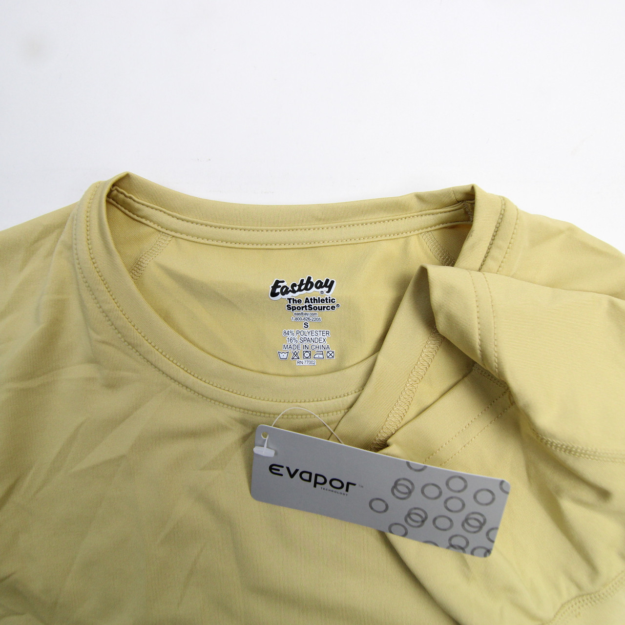 トップス SFO Eastbay Short Sleeve Shirt Women's Gold New with Tags S-TOPS