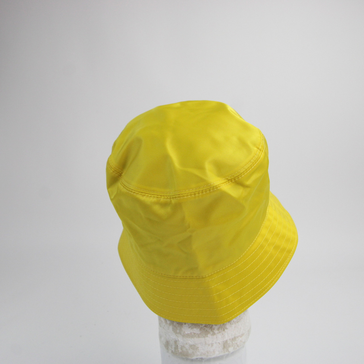 New England Patriots Prada Bucket Hat Unisex Yellow Used S