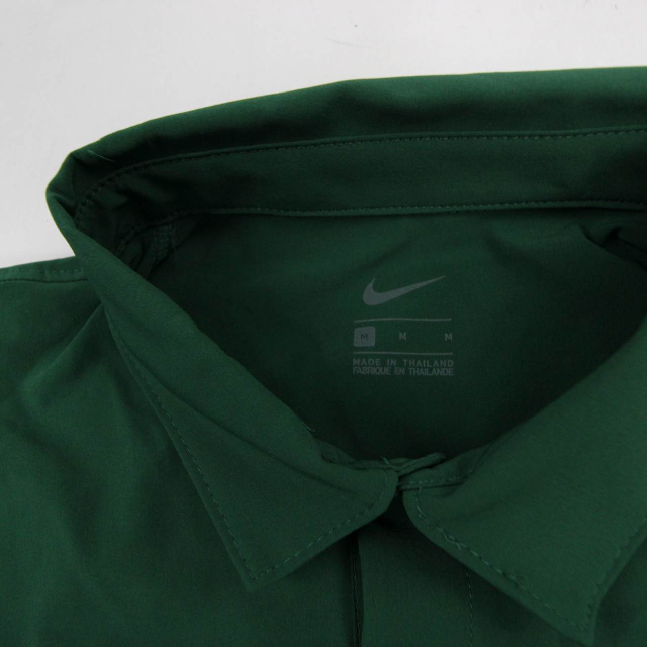 ★ ★ Men's Deep Green Regular Fit Institutional Tulane Green Wave Nike Dri-Fit Polo Men's Dark Green New M