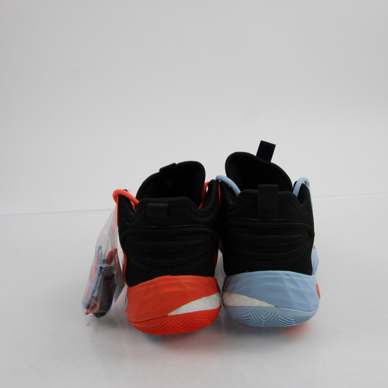 adidas Basketball Shoe Men's Light Blue/Orange New without