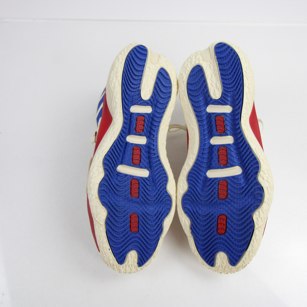 Kansas Jayhawks adidas Dame Basketball Shoe Men's Off-White