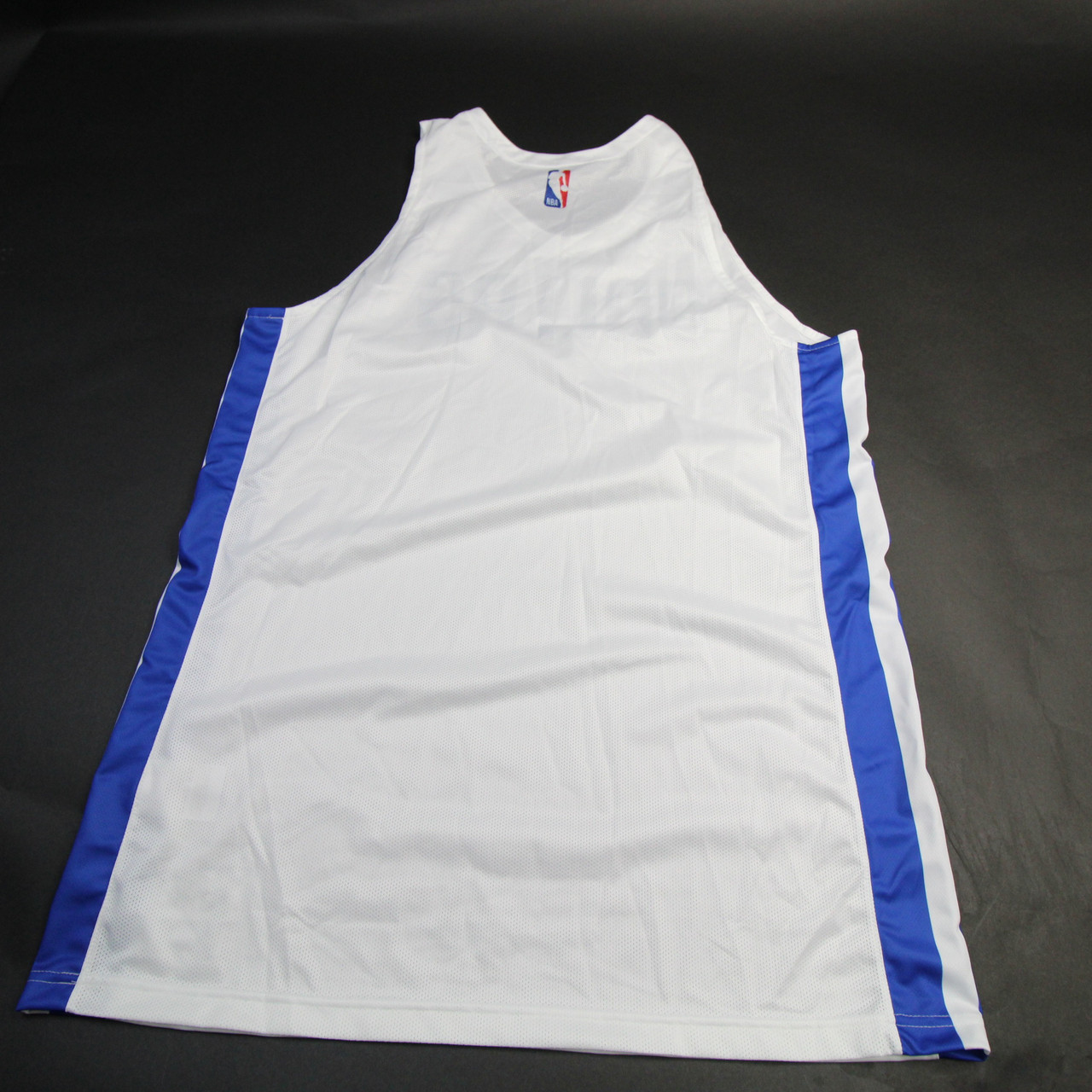 専用DallasReversible Practice Jersey 2XL Men's Dallas Mavericks Mitchell & Ness Navy/White Hardwood