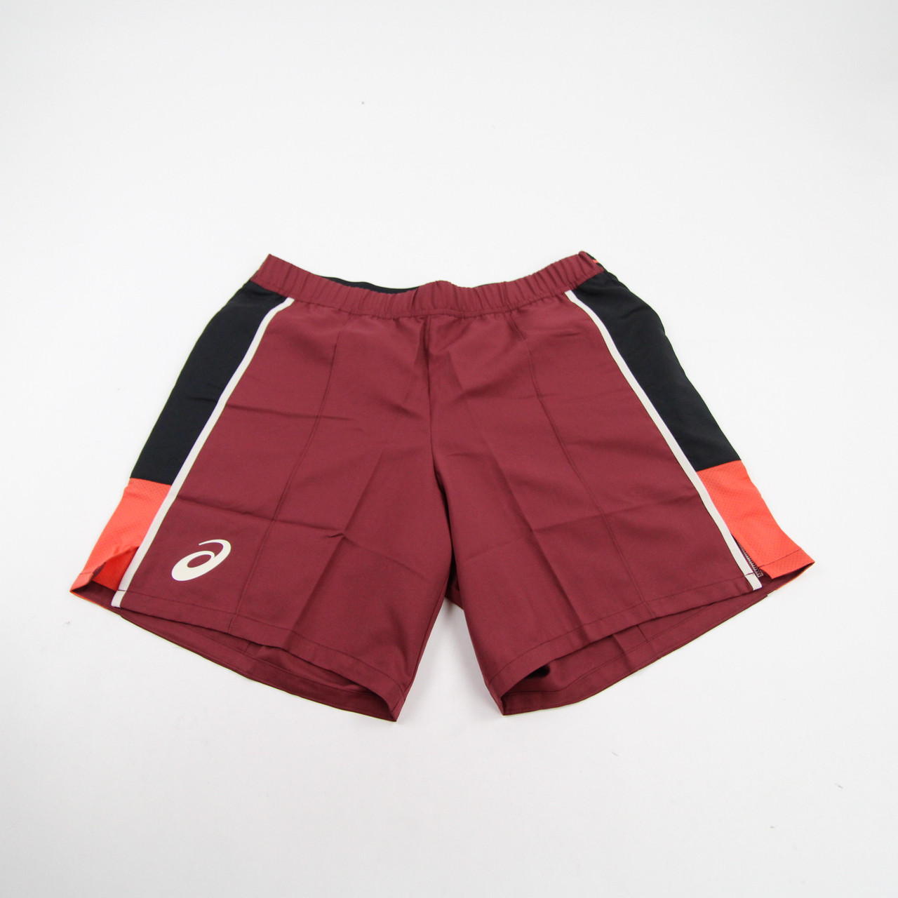 Asics Athletic Shorts Men's Maroon/Black New with Tags L