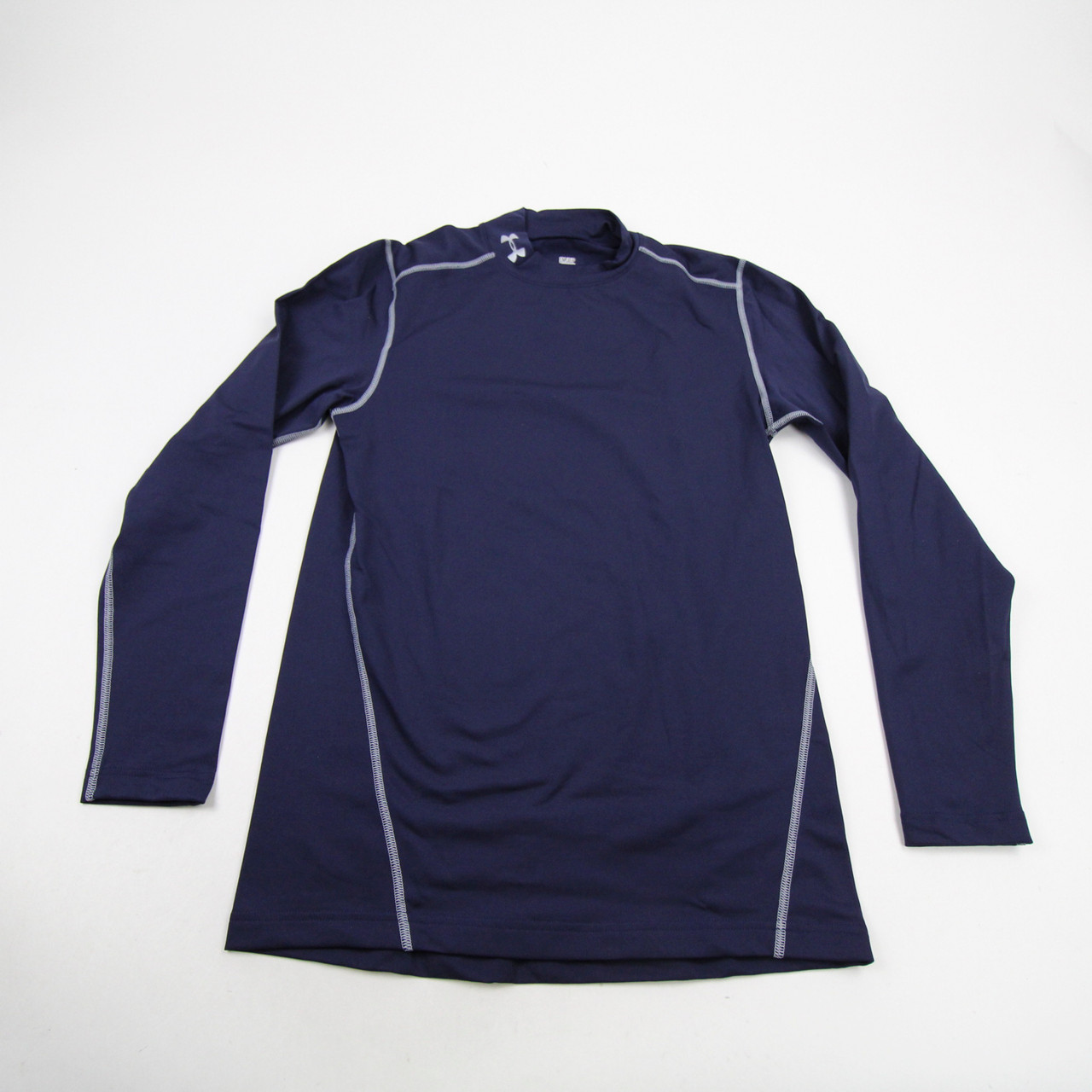 Under Armour ColdGear Long Sleeve Shirt Men's Navy Used S-TOPS-127785