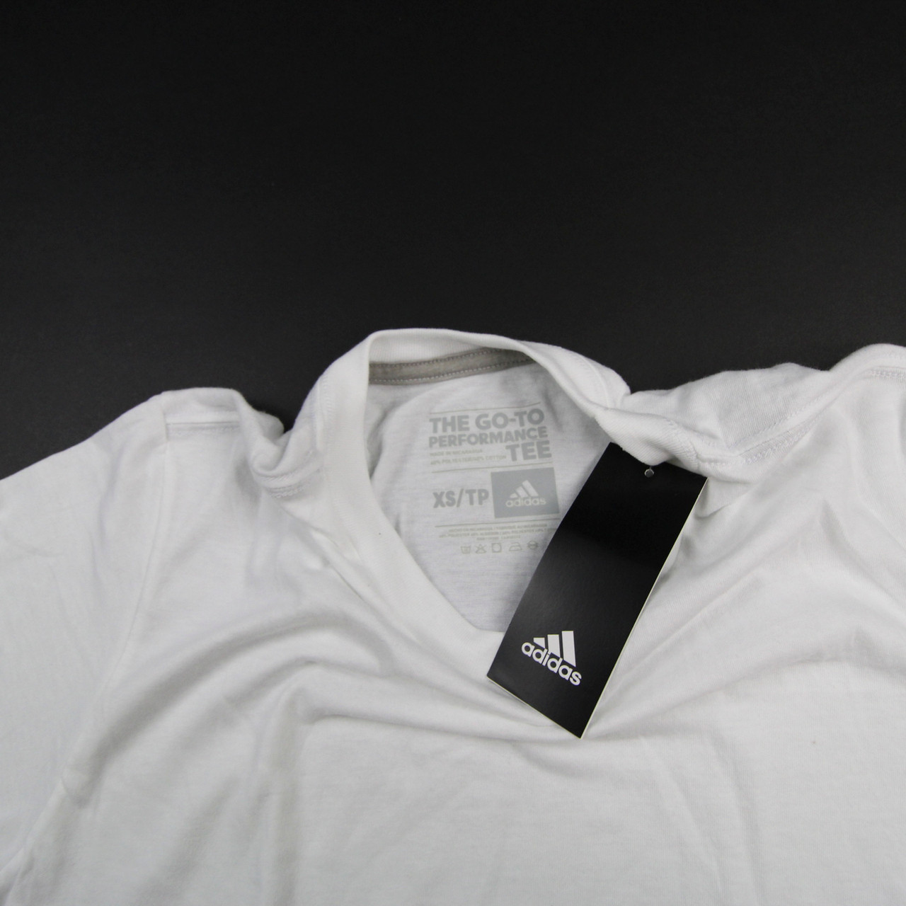 adidas® THE GO-TO TEE adidas Go-To tee Short Sleeve Shirt Men's White New with