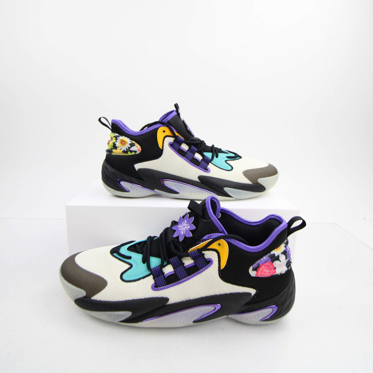 adidas★バスケットボールByw Select Team シューズ adidas BYW Select Basketball Shoe Men's Cream/Multicolor New