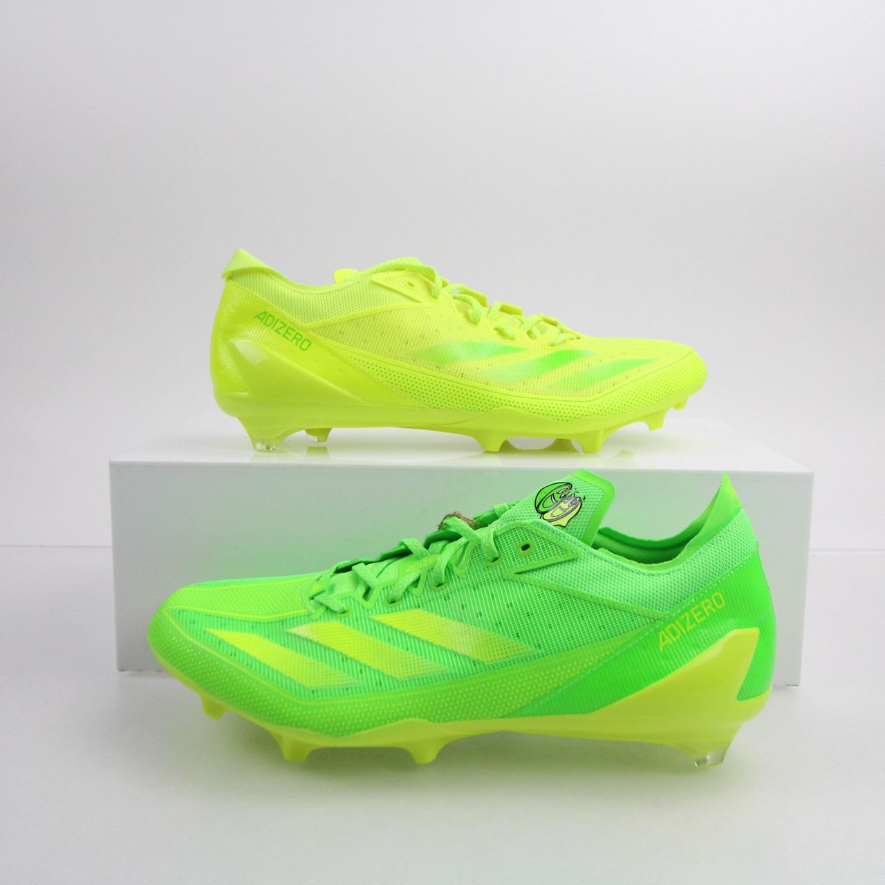 adidas adizero Football Cleat Men's Yellow/Neon Green New
