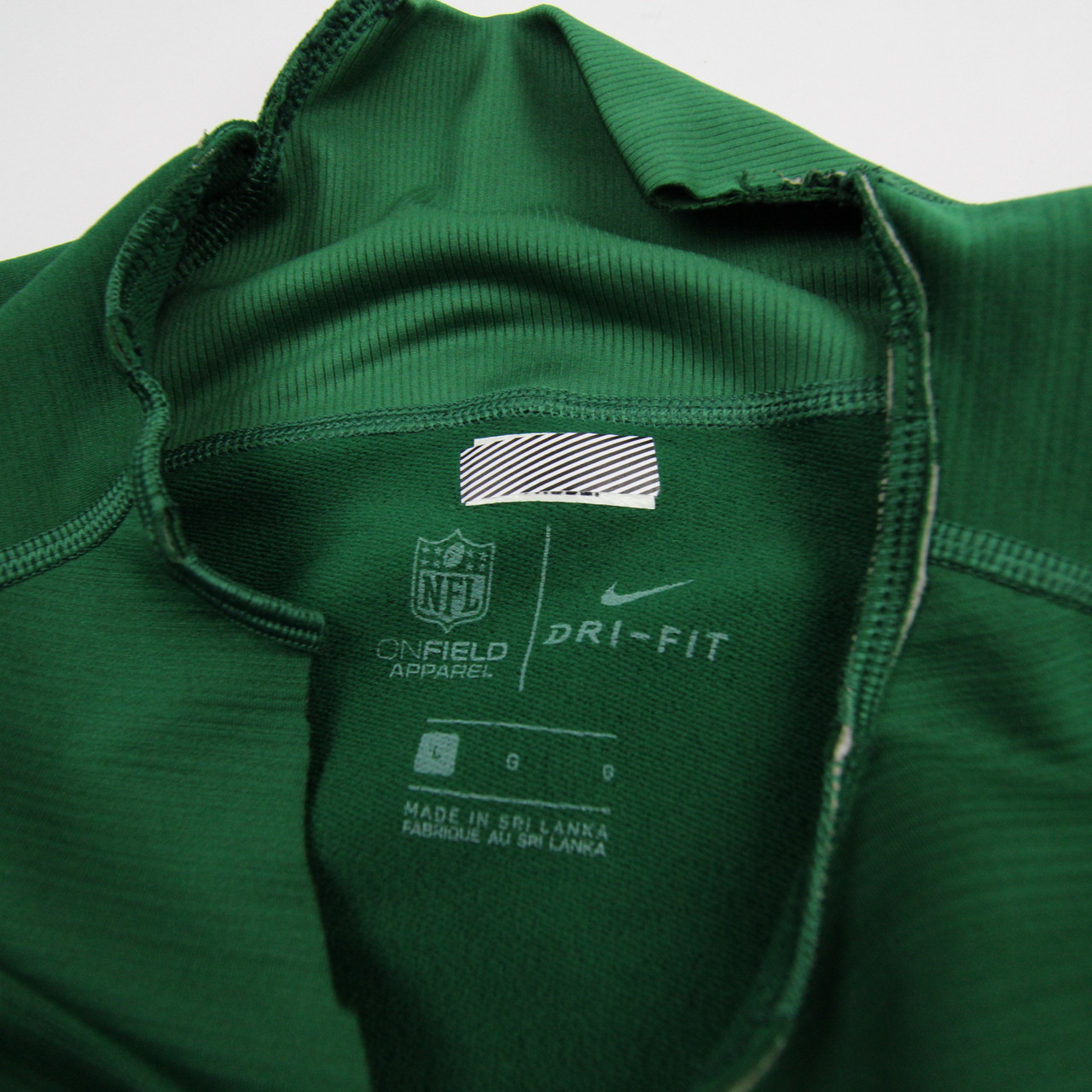 Nike NFL On Field Compression Top Men's Dark Green Used L