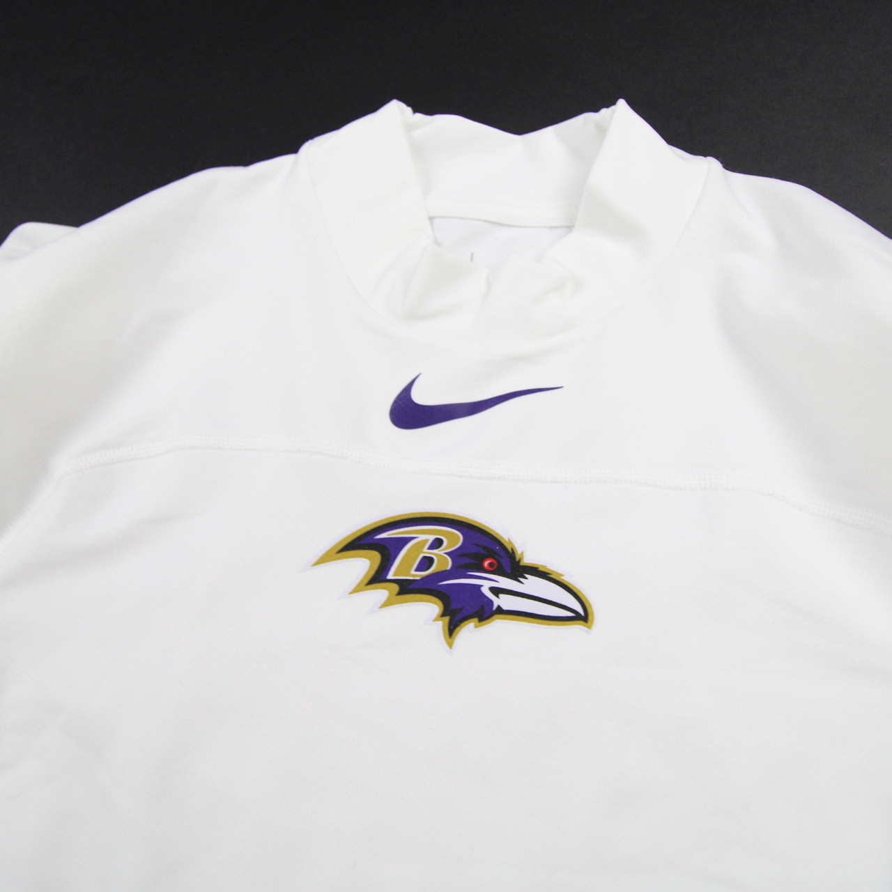 Baltimore Ravens Nike NFL On Field Long Sleeve Shirt Men's White