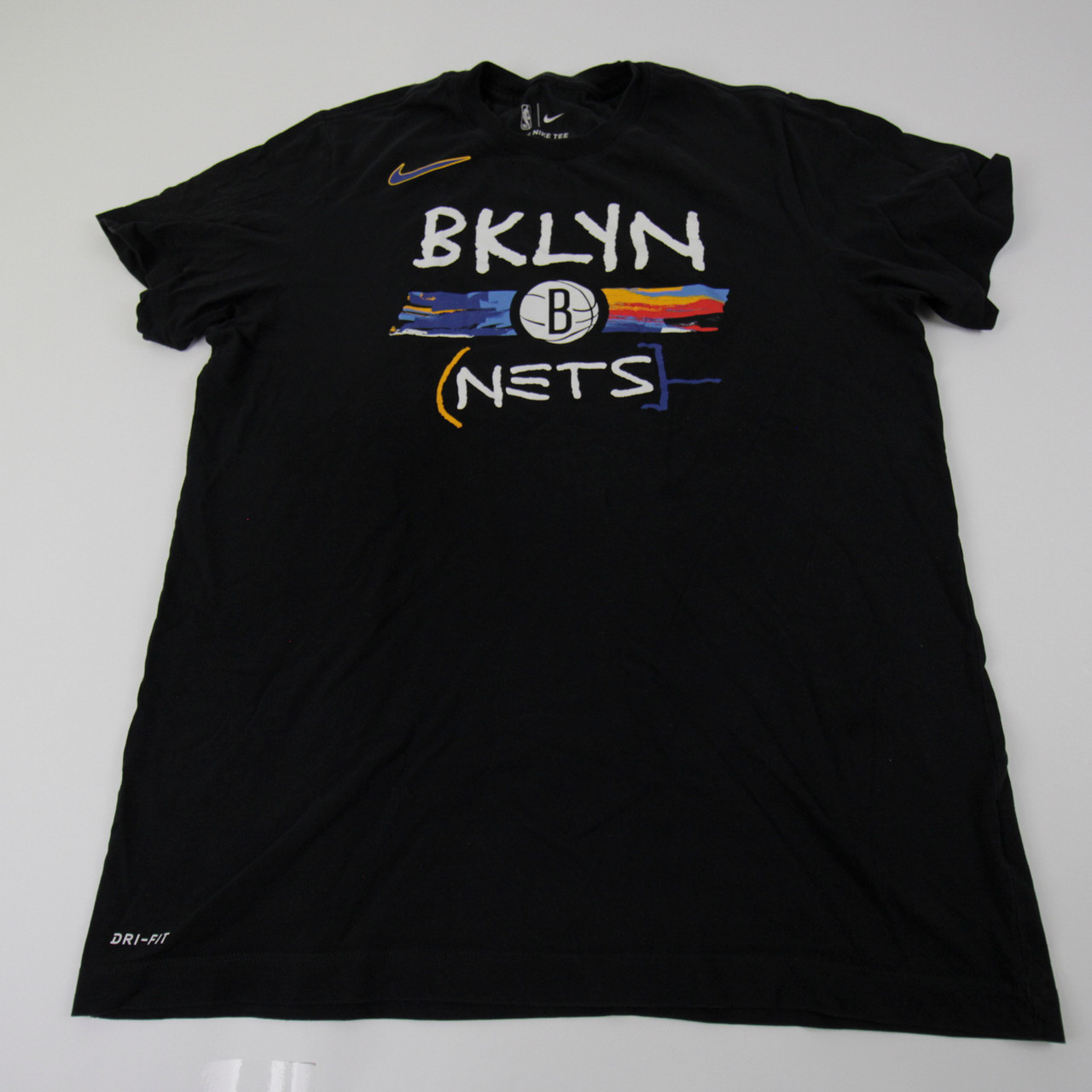 brooklyn nets dri fit shirt