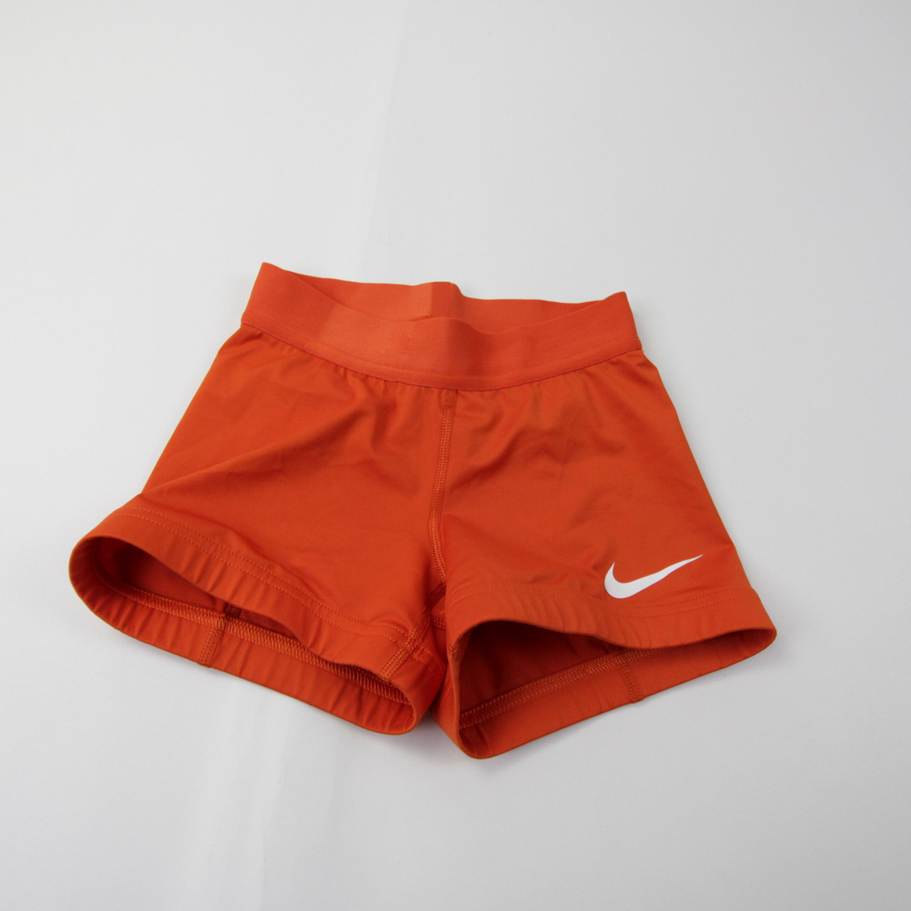 womens nike shorts orange