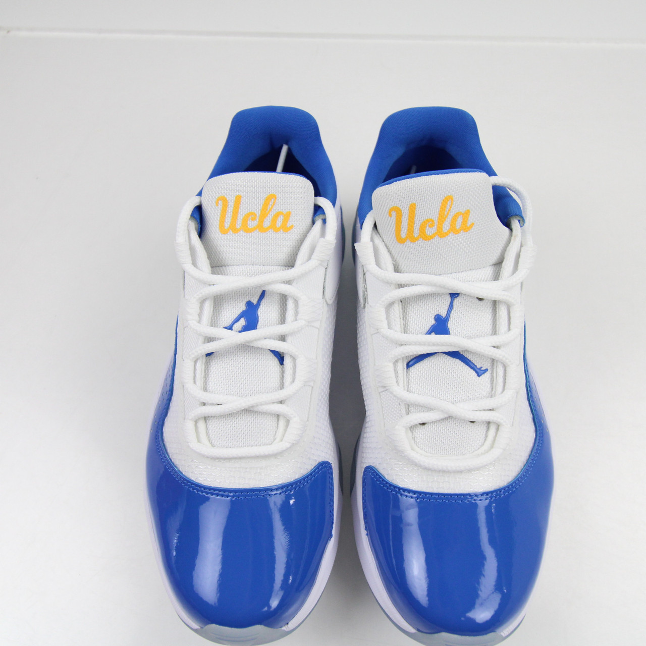 UCLA Bruins Air Jordan Basketball Shoe Men's White/Blue New 8-SHOE