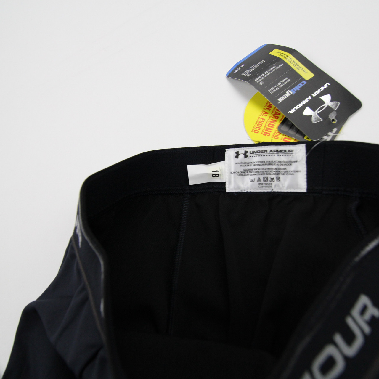 Under Armour Compression Pants Men's Black New with Tags M-PNTS-029547