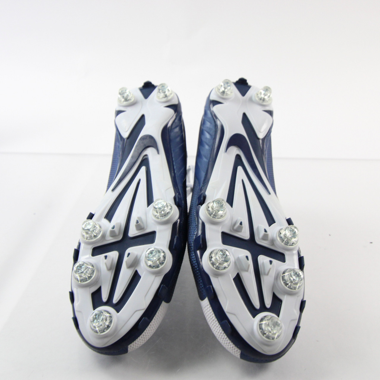 Nike Alpha Football Cleat Men's White/Navy Used 12-CLEA-013061