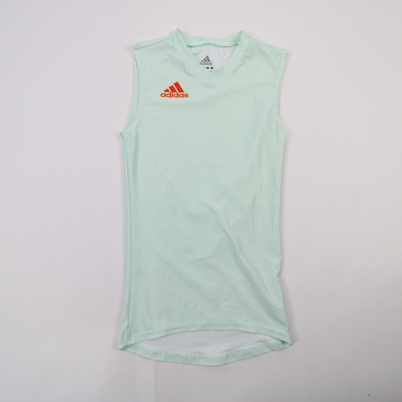 adidas Sleeveless Shirt Youth Mint Green New without Tags-TOPS-144869