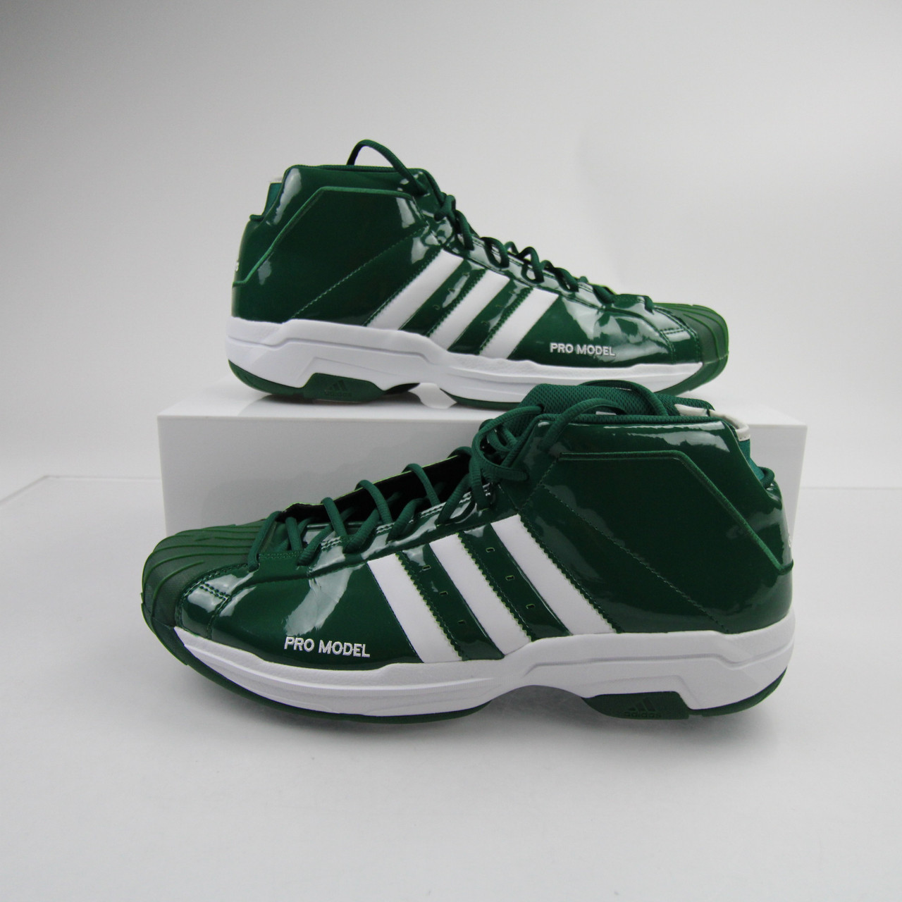 VTG 2002 Adidas Pro Model Mid Basketball Shoes Men\'s US 11 Green Metallic Y2K Amazon.com | adidas T-Mac 2.0 Restomod Green/Gold/Metallic  main image 4