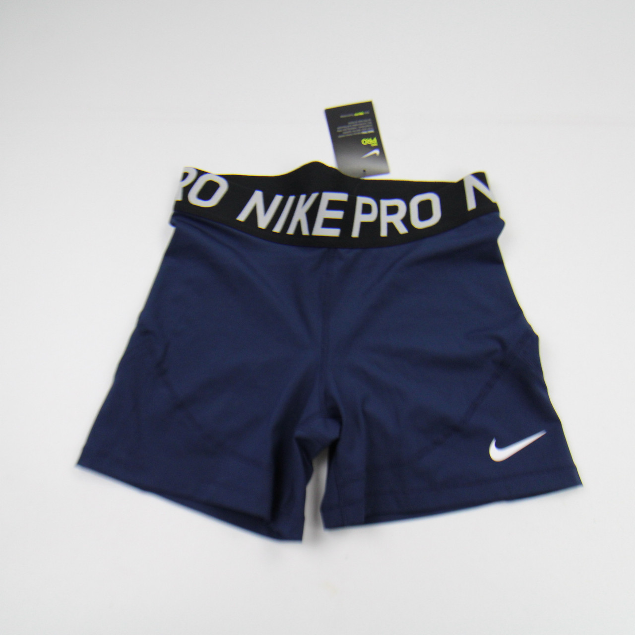 navy nike compression shorts