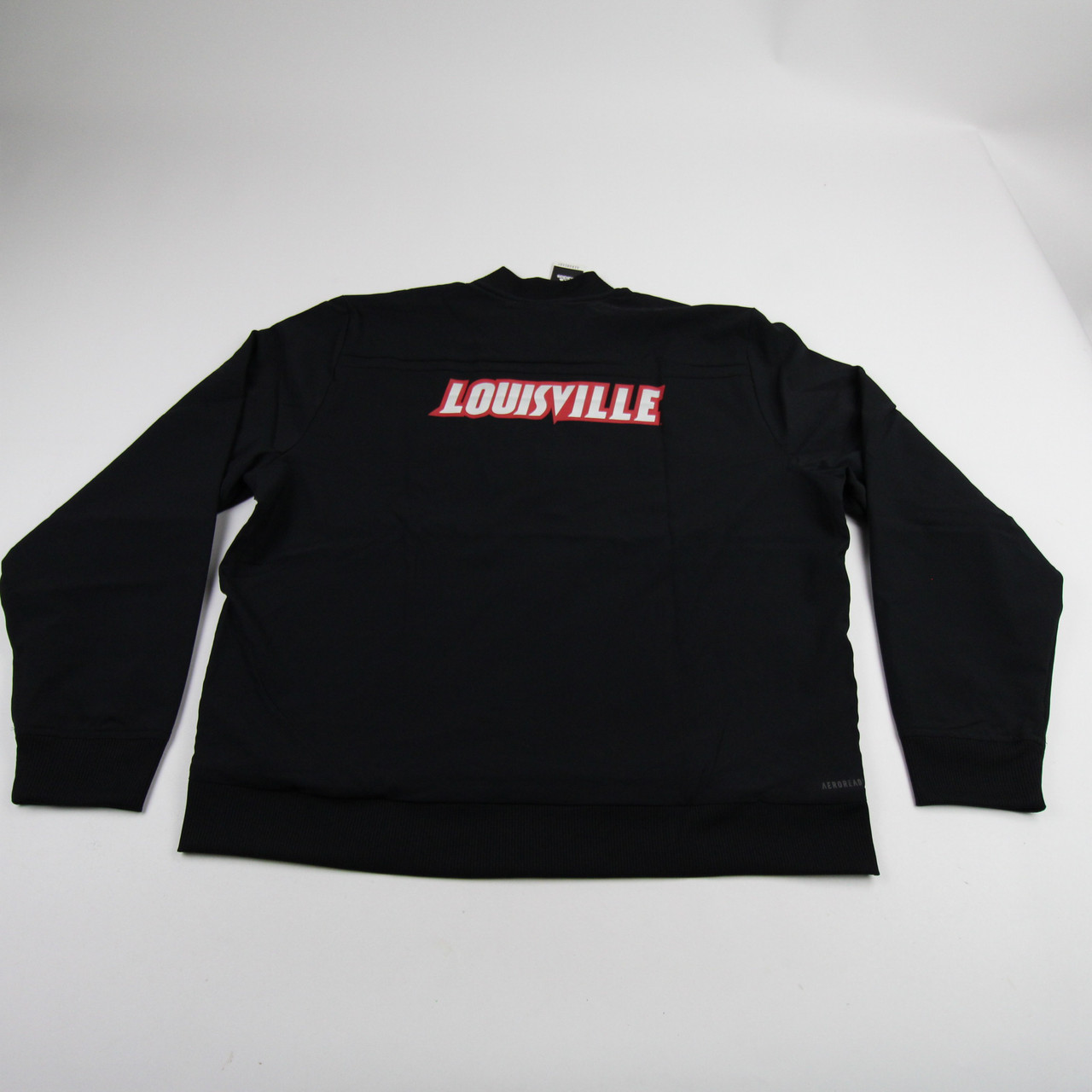 Louisville Cardinals adidas Primegreen Jacket Men's Black New-TOPS