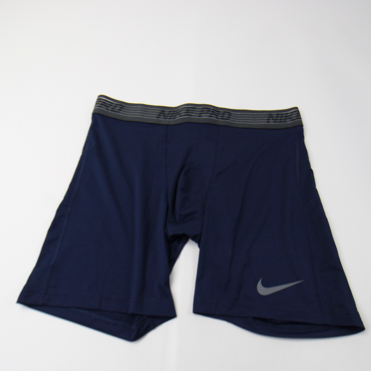 navy nike pro shorts