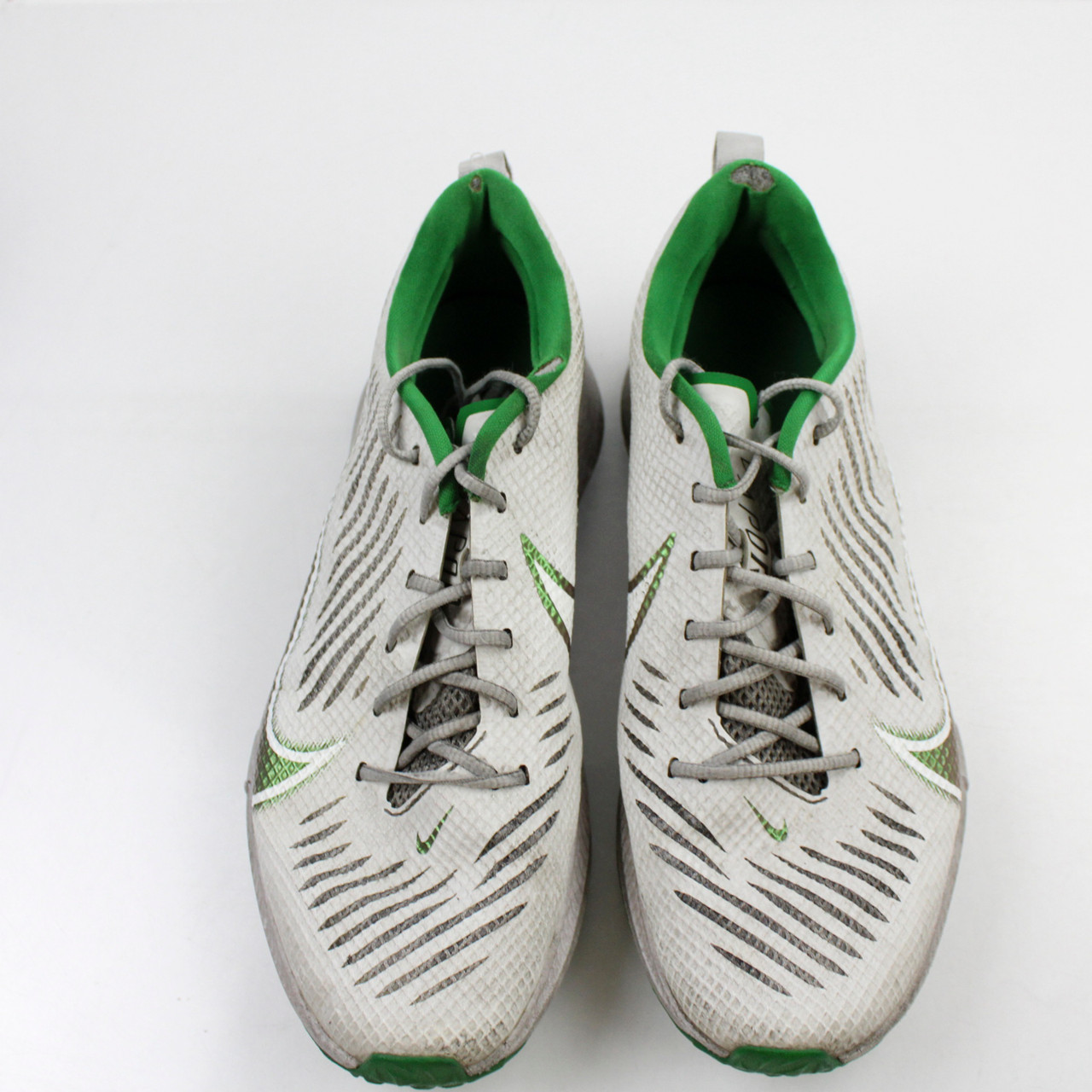 Oregon Ducks Nike Vapor Turf Cleat Men's White/Green Used