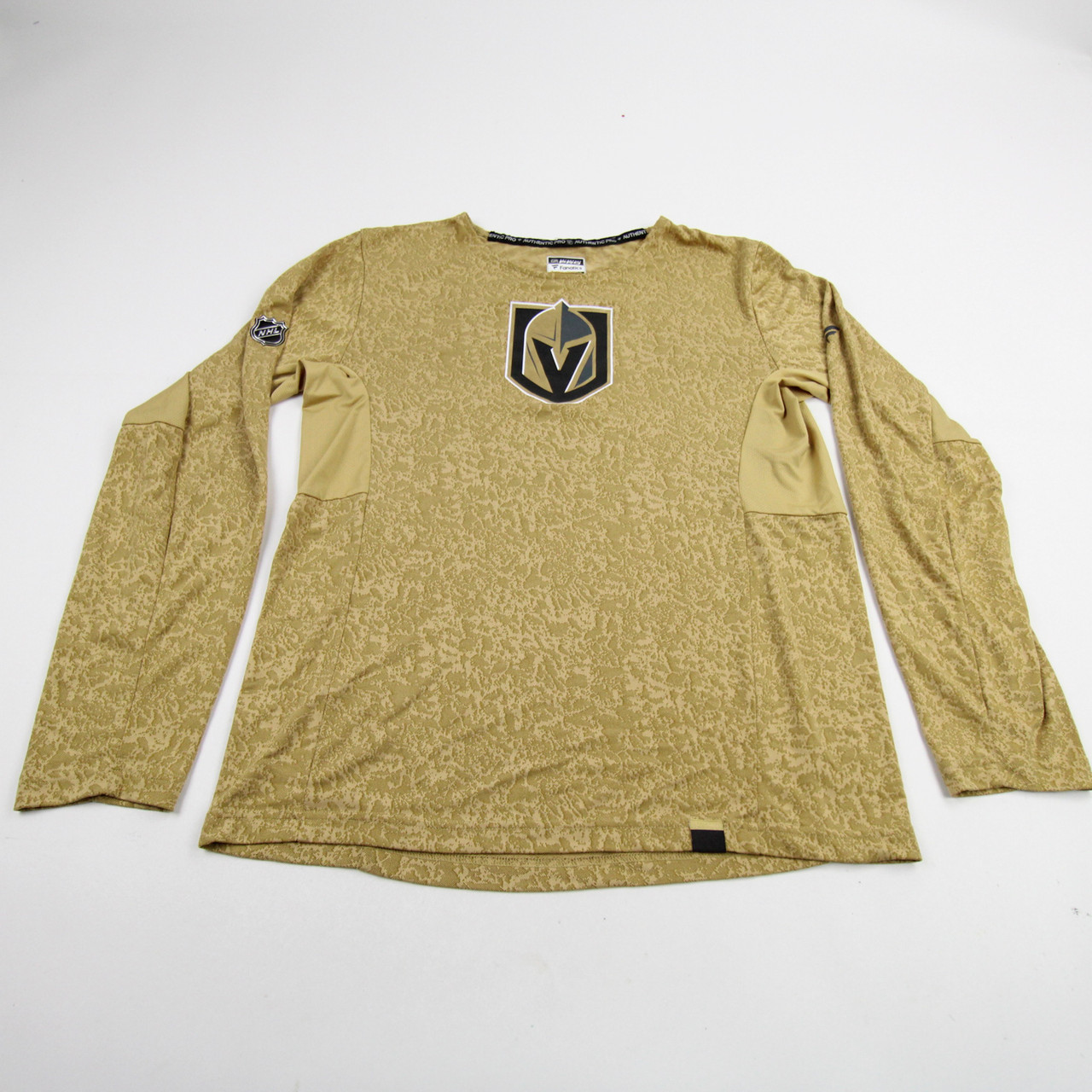 Vegas Golden Knights Fanatics NHL Pro Authentics Long Sleeve Shirt