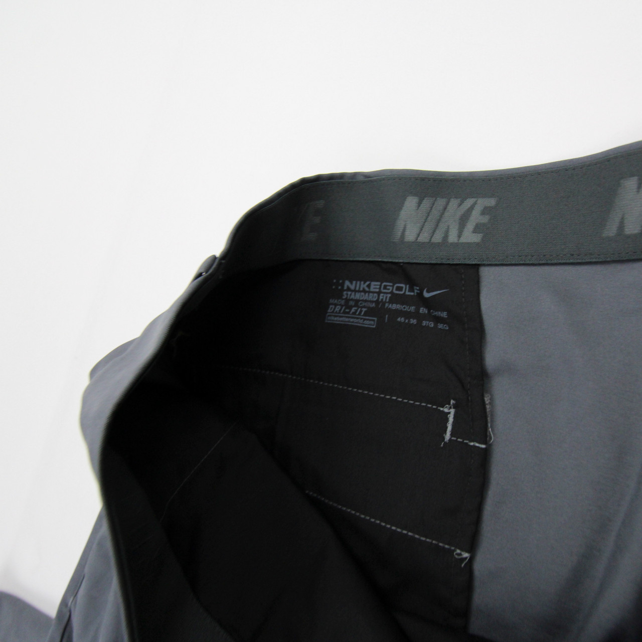 Nike Dri-Fit Dress Pants Men's Gray Used-PNTS-031847