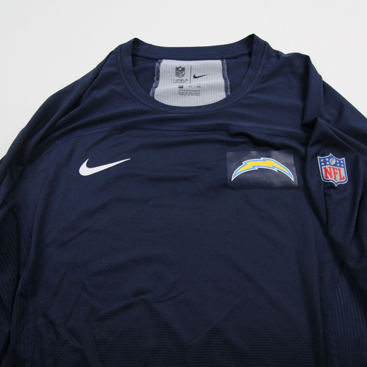 nike navy compression shirt