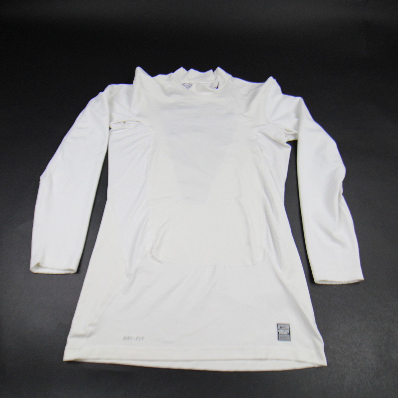 TCU Horned Frogs Nike Pro Combat Compression Top Men's Off-White